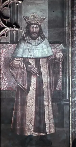 Vladislav II. Jagellonský – nástěnná malba