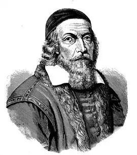 Jan Ámos Komenský – rytý portrét