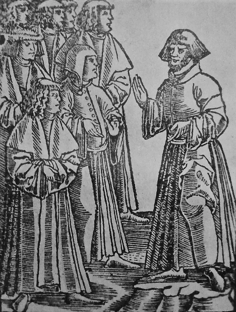 Jednota bratrská – historická ilustrace