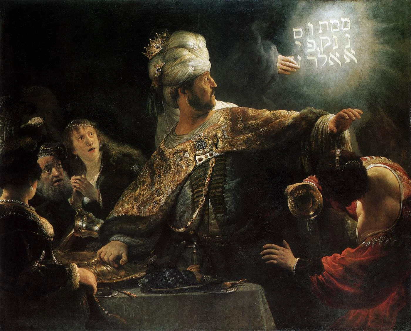 Rembrandt, Belšasarova hostina